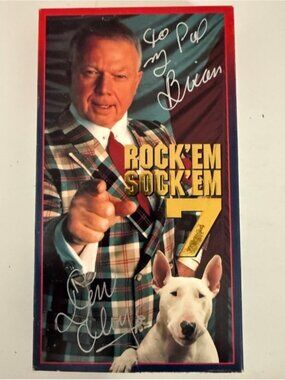 Don Cherry Rock’em Sock’em 7 VHS (1995) NHL Hockey Highlights
